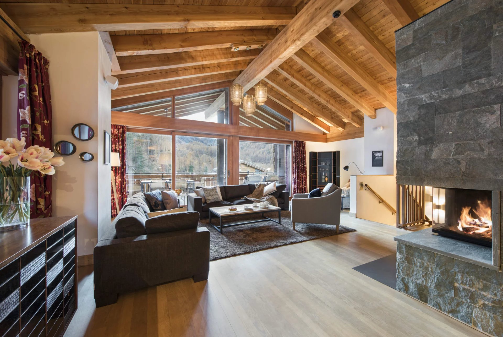 Chalet de luxe à Zermatt 20 pers ski-in piscine