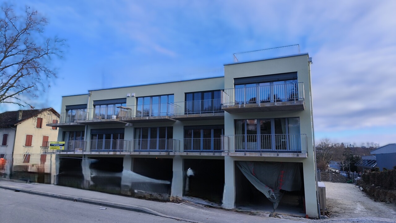 Grand studio avec balcon et cave - 2ème étage - Projet neuf