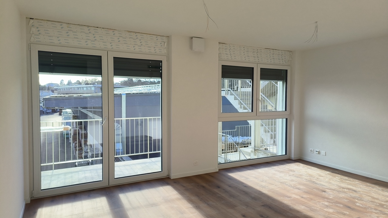 Grand studio avec balcon et cave - 2ème étage - Projet neuf