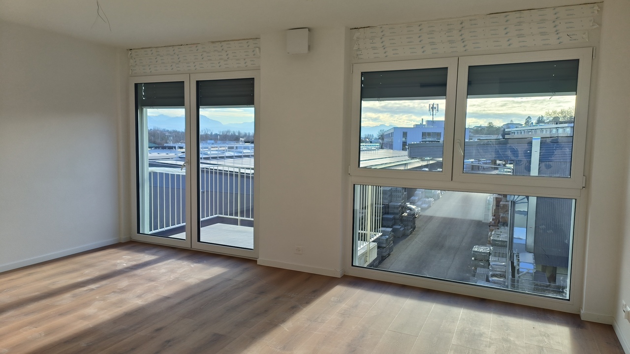 Grand studio avec balcon et cave - 2ème étage - Projet neuf