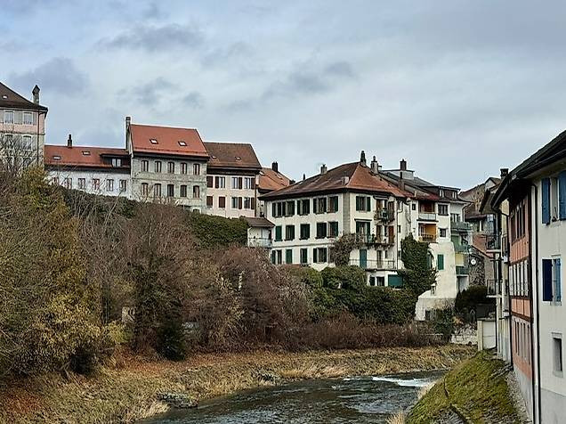  Appartement duplex 6p dans une jolie maison, 2200fr à Moudon 