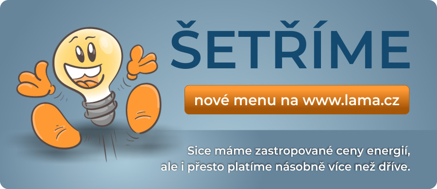 menu šetříme