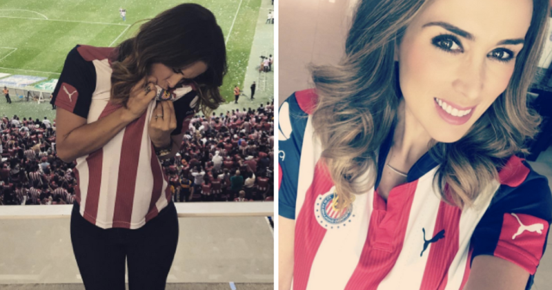 Insultan a Jacky  Bracamontes por festejar triunfo de las Chivas