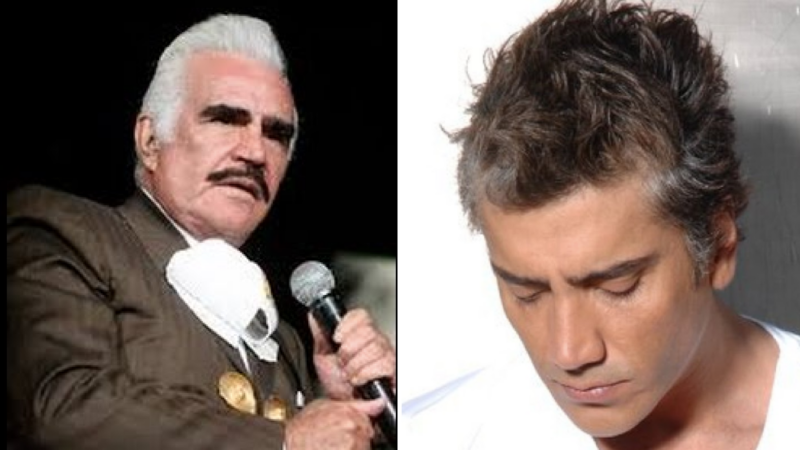 Vicente Fernández desconoce a su hijo en el escenario