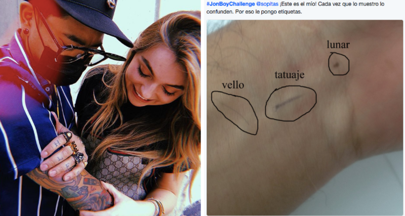 Internet se burla del #JonBoyChallenge con sus tatuajes