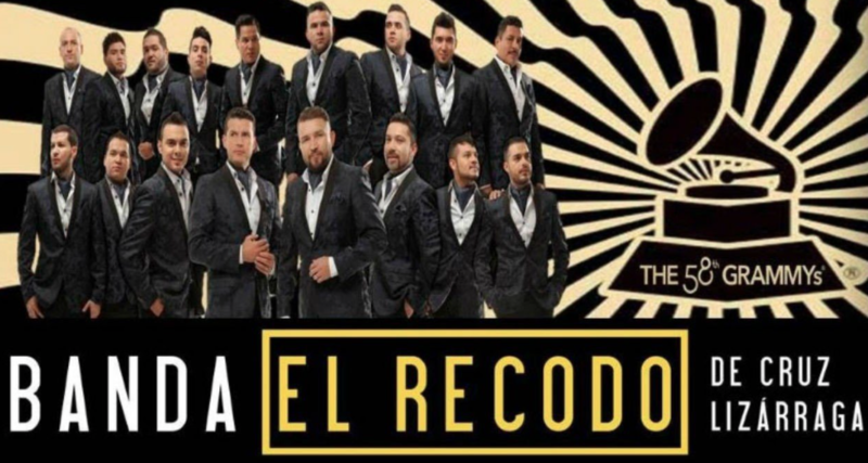 La Banda El Recodo, resultó nominada al Grammy