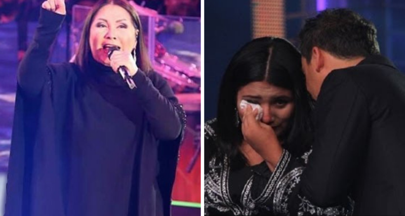 Golpean a Ana Gabriel durante concierto en Querétaro