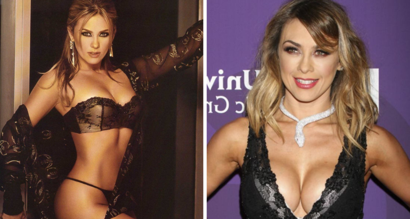 Aracely Arámbula muestra su trasero en ajustada tanga negra