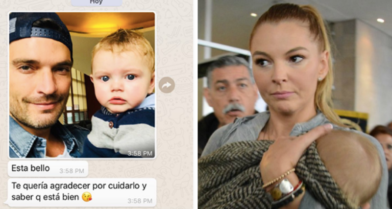 Aseguran que el hijo de Marjorie no es de Julián Gil