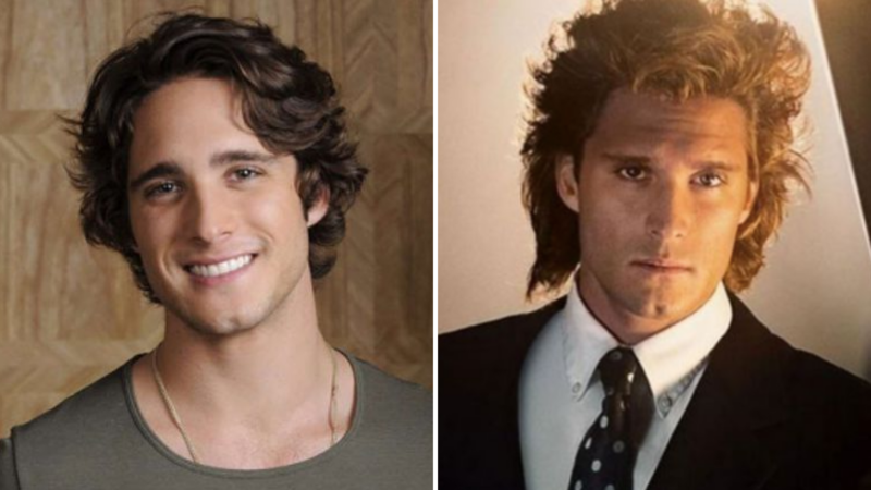 Diego Boneta aparece en la serie como dios lo trajo al mundo