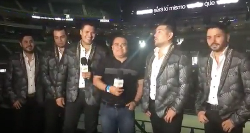 Banda MS con Topo para el Tope