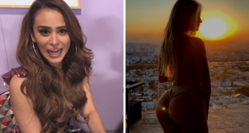 Modelo argentina le hace la competencia a Yanet Garcia