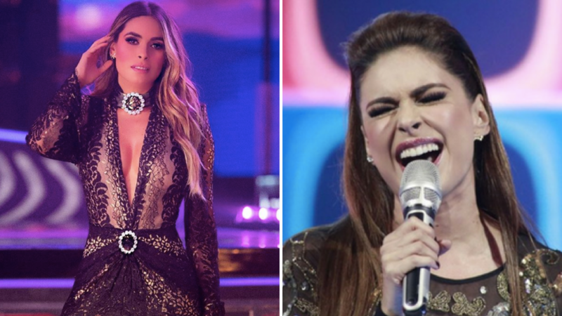 Galilea Montijo muestra su talento como cantante