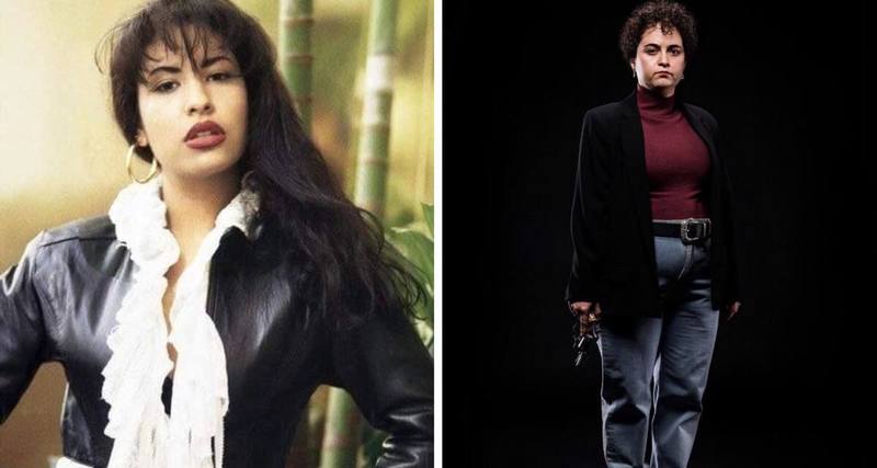 Subió 18 kilos para poder estar en la serie de Selena