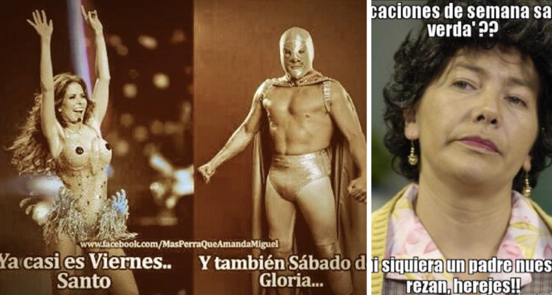 ¡Jaja los mejores Memes de semana santa!