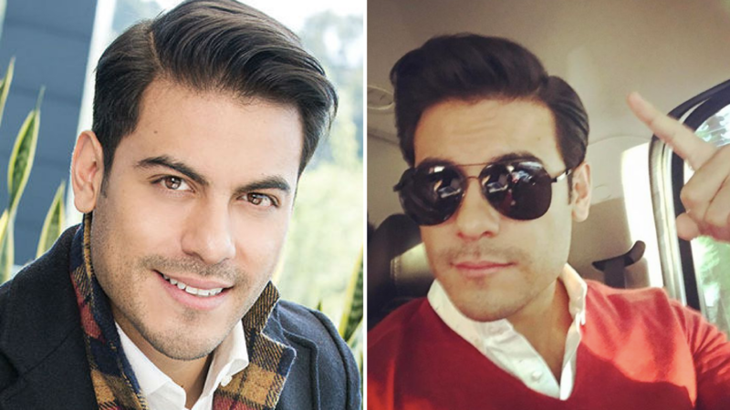 ¡Carlos Rivera deja ver su cuerpo en chones!