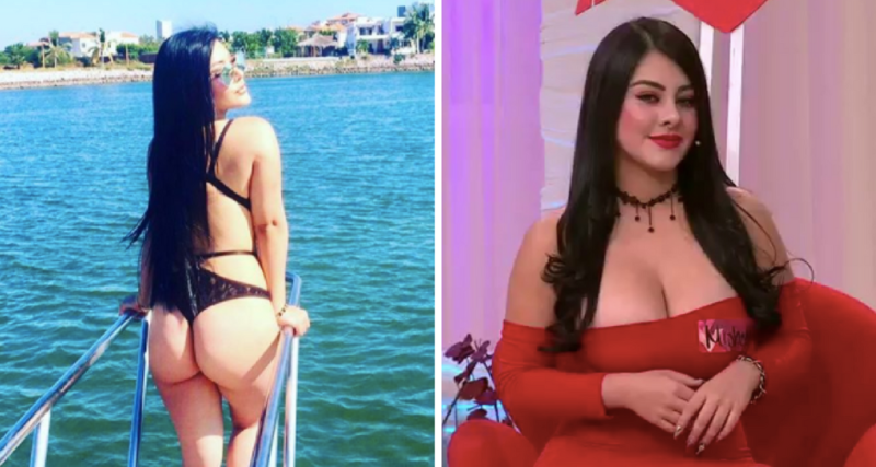 Mishelle se quita la ropa en transmisión en vivo