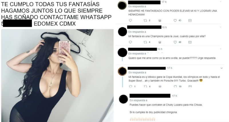 ¡Esta chica ofrece cumplir todas tus fantasías!