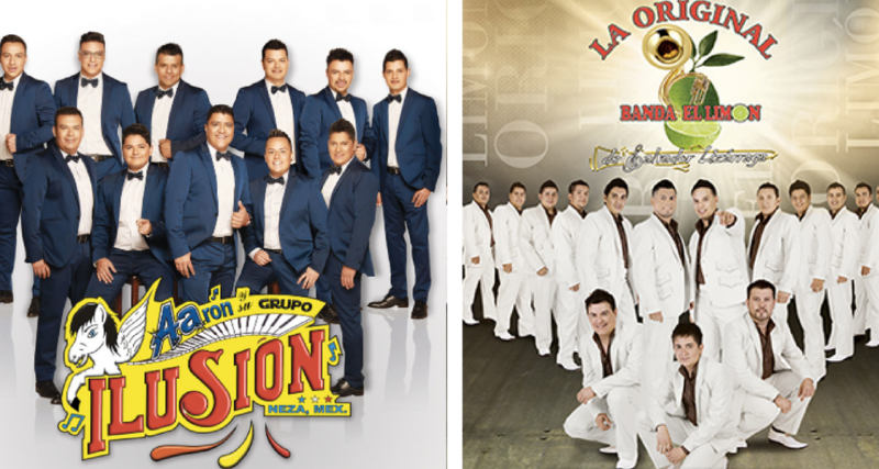 Aarón y su Grupo Ilusión cantan junto a La Original Banda Limón