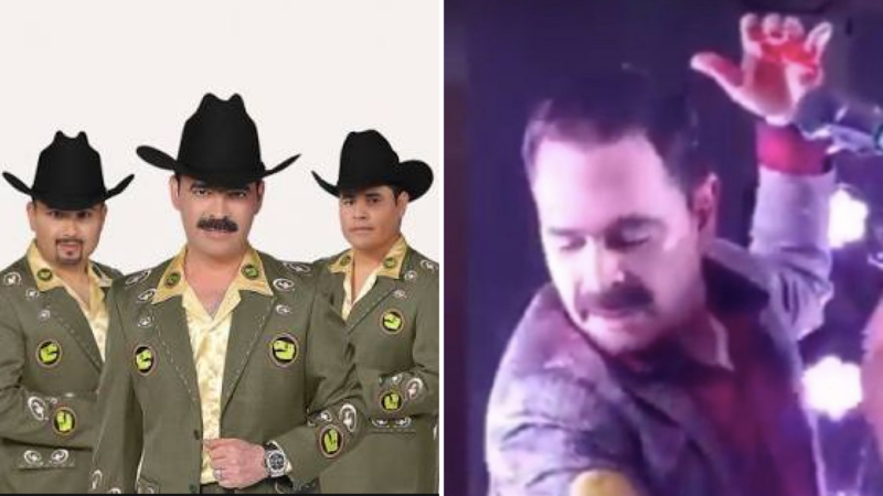 Le avientan una botella al vocalista de los Tucanes de Tijuana