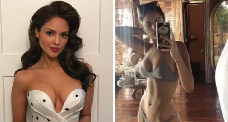 Eiza González más hot que nunca en sexy tanga