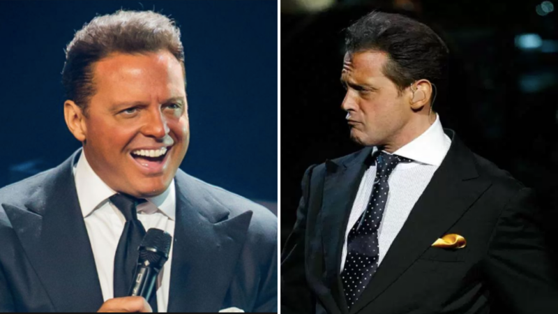 Luis Miguel estuvo a punto de caer en el escenario