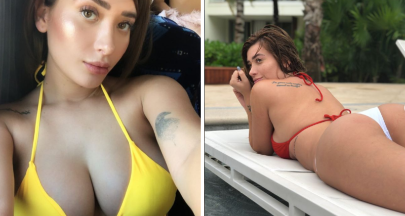 Brenda Zambrano graba su retaguardia en sexy video