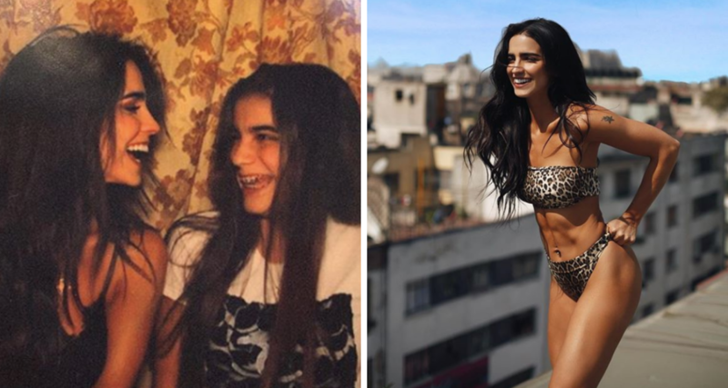 Hija de Bárbara de Regil ya creció y posa en la playa en bikini