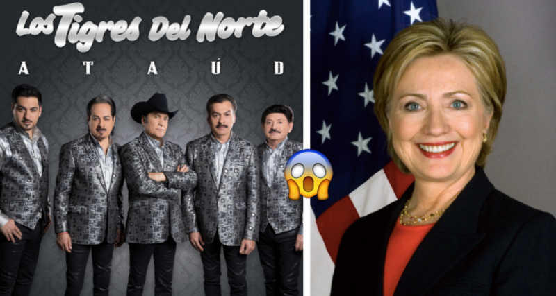 Los Tigres del Norte se reúnen con Hillary Clinton