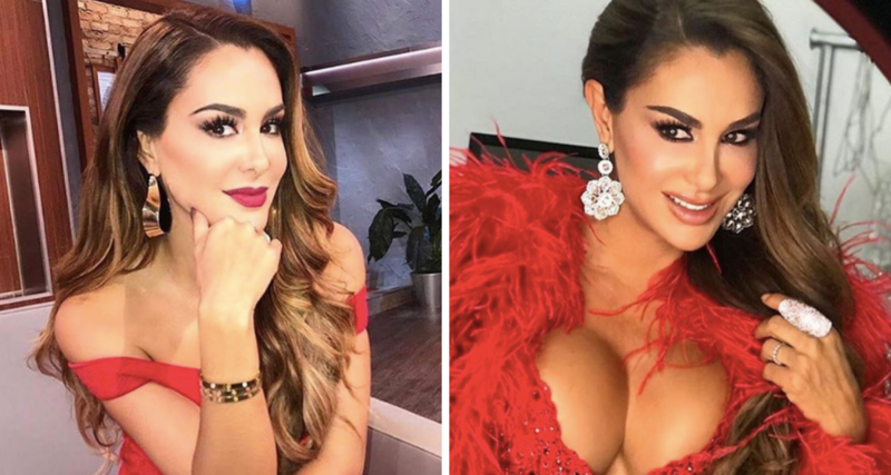 Ninel Conde muestra sus bombones en bikini de encaje