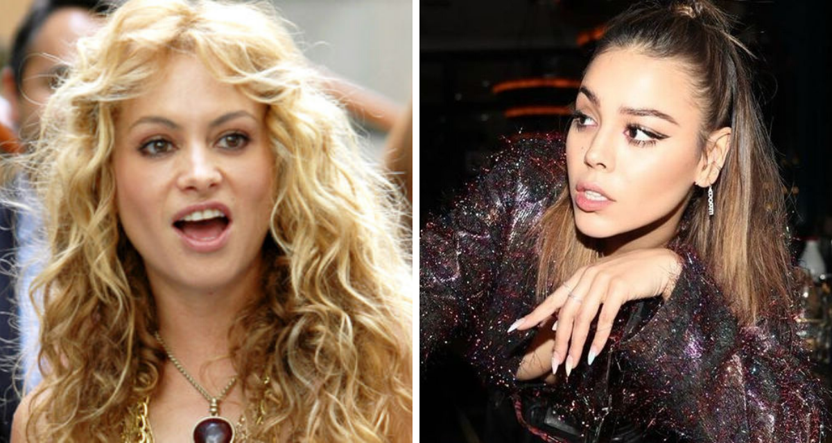 Danna Paola se le va a la yugular a Paulina Rubio