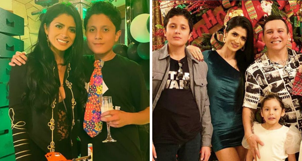 Kimberly Flores festeja con lujos la fiesta de su hijo