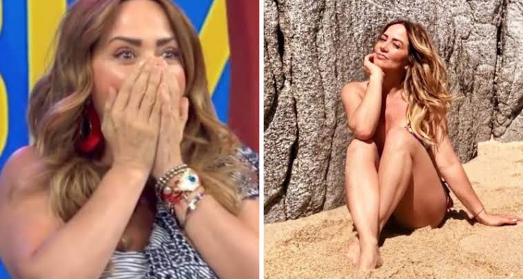 Andrea Legarreta calienta la web con bikinazo