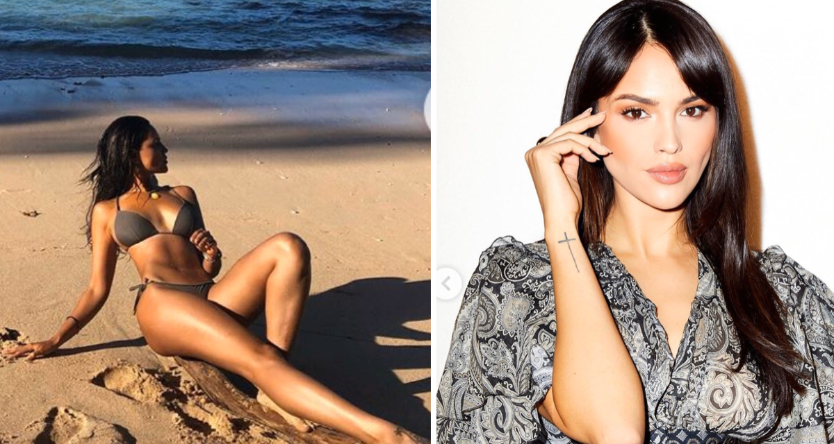 El antes y después de la cara de Eiza González