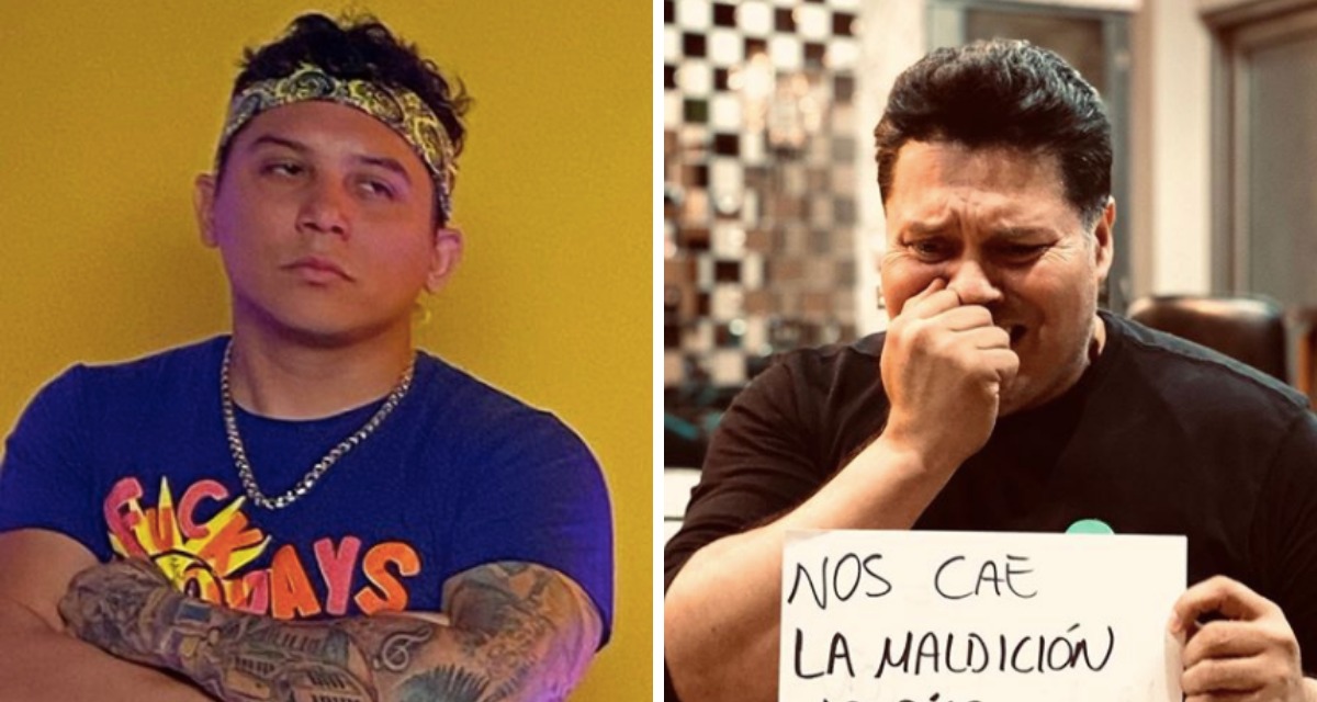 Edwin Luna imita a la Banda MS y le llueven críticas