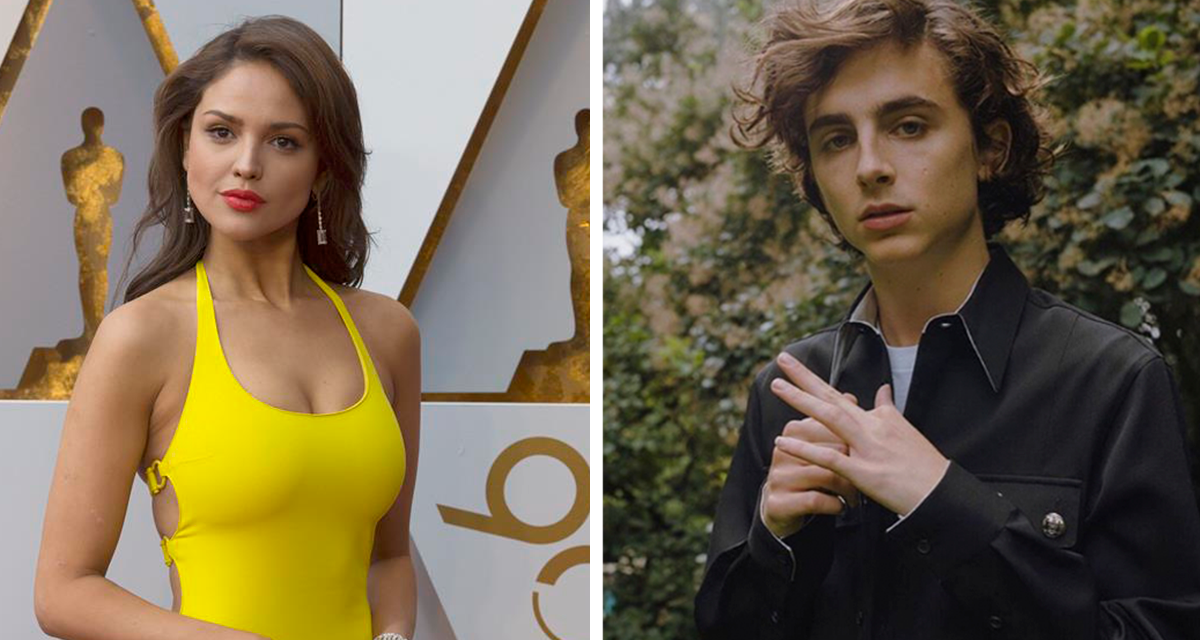 Eiza González y Timothée Chalamet