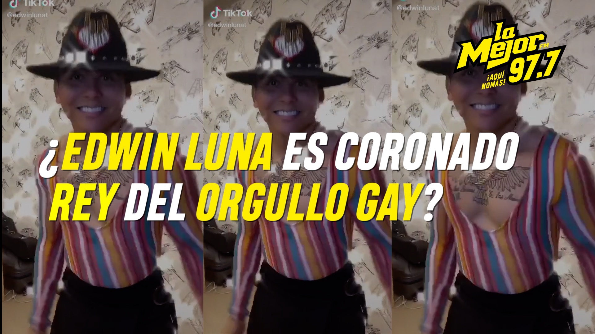 Edwin Luna es coronado rey de la comunidad gay