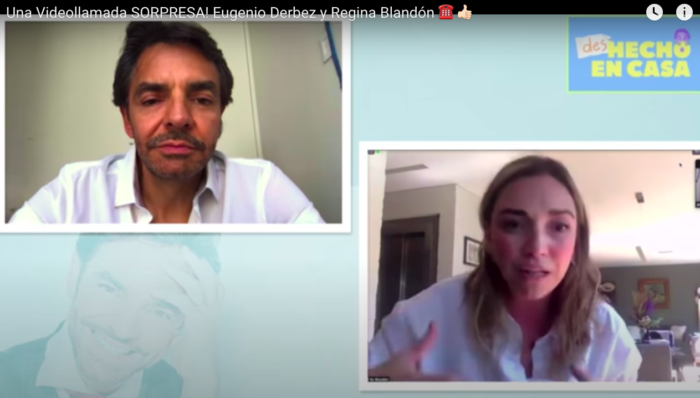 Eugenio Derbez y Regina Blandón