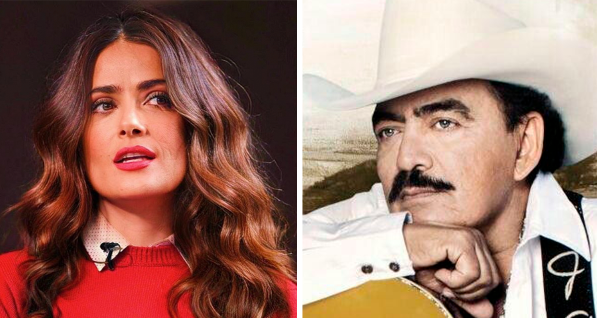 Salma Hayek Y Joan Sebastian