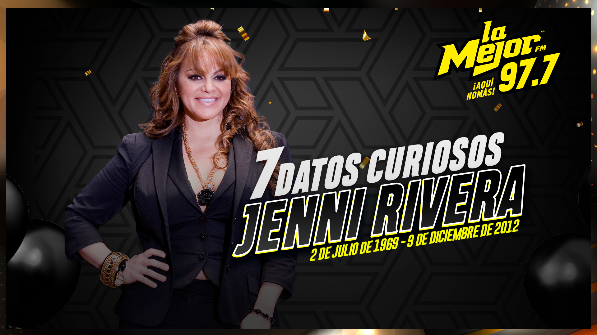 Jenni Rivera: Siete datos curiosos sobre La Diva de la Banda