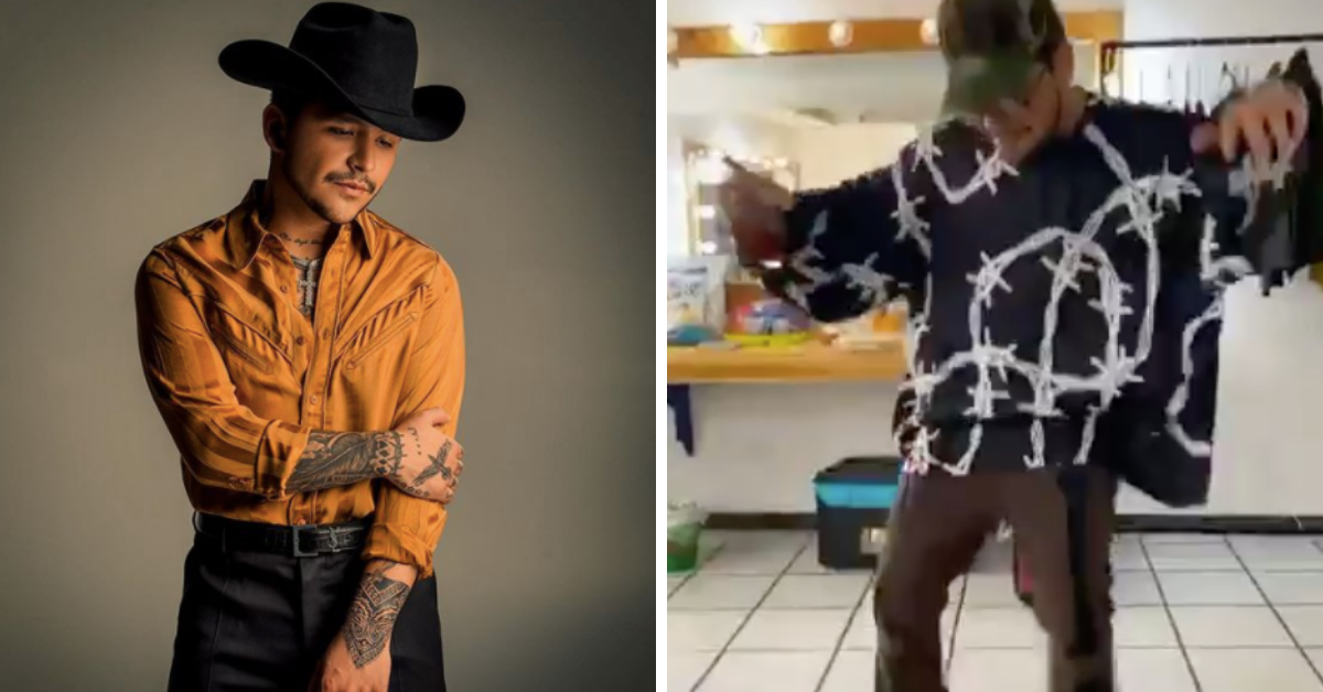 Christian Nodal sorprende con pasos de Michael Jackson