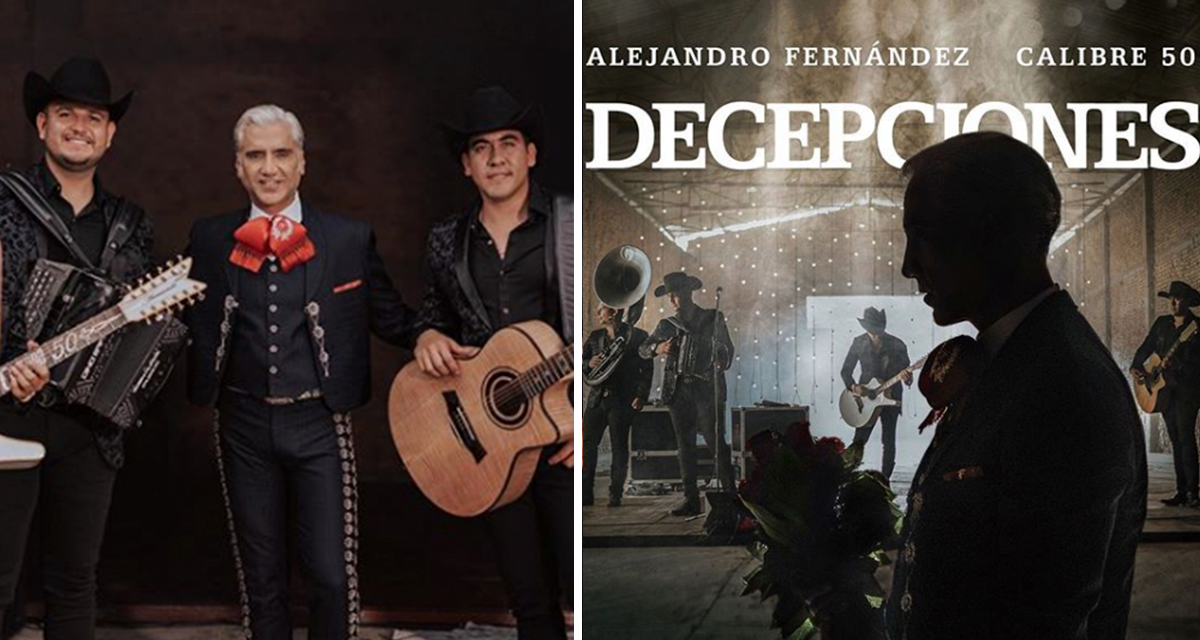 Alejandro Fernández y Calibre 50 fusionan talento