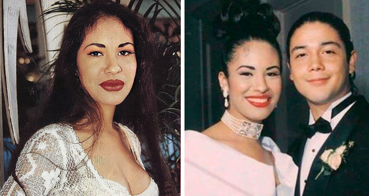 SELENA QUINTANILLA Y SU ESPOSO