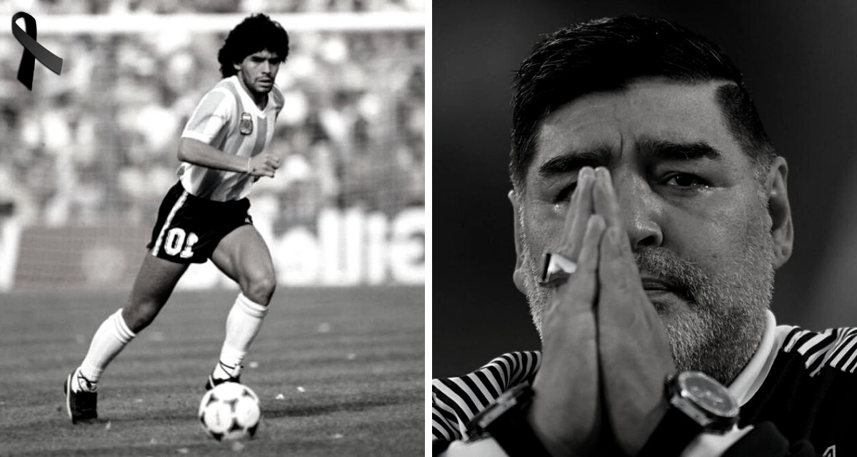 Fallece Diego Armando Maradona figura mundial del fútbol