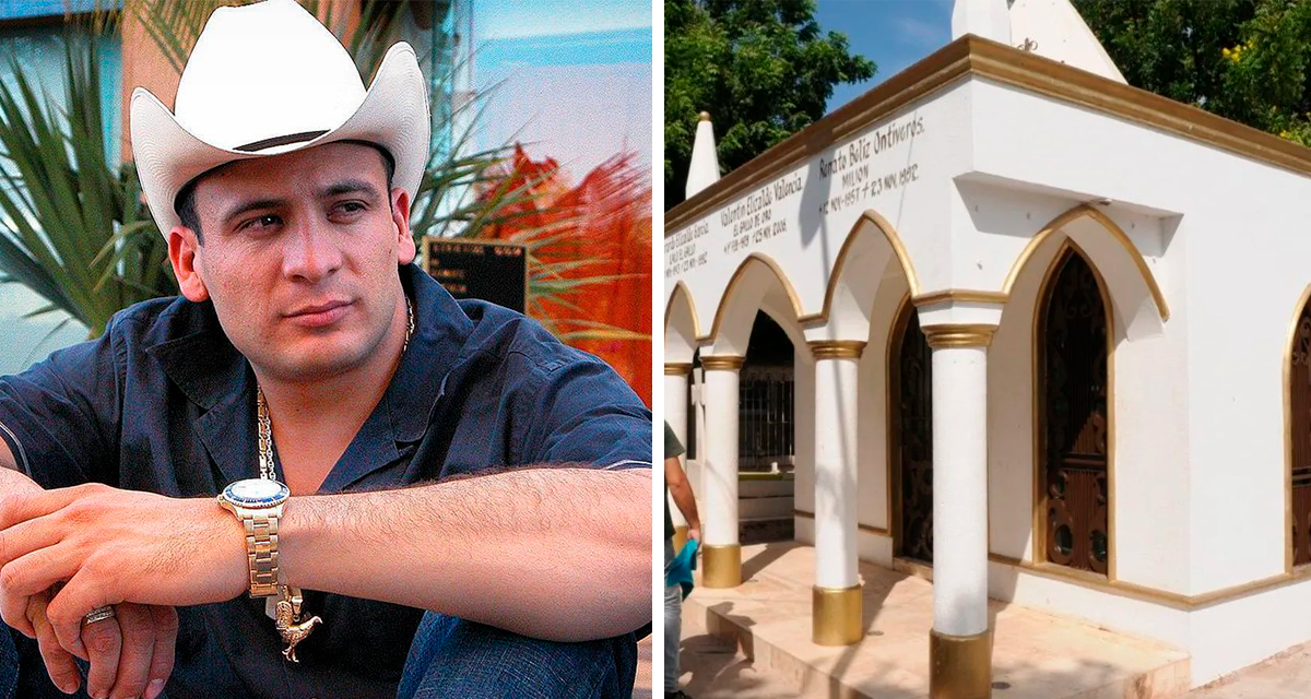 Destrozan y vandalizan la tumba de Valentin Elizalde