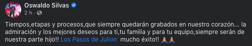 Julión comparte video de cuando estaba en la MS y Walo le contesta  