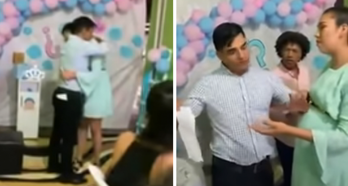 HOMBRE ESTÉRIL EXHIBE INFIDELIDAD EN BABY SHOWER