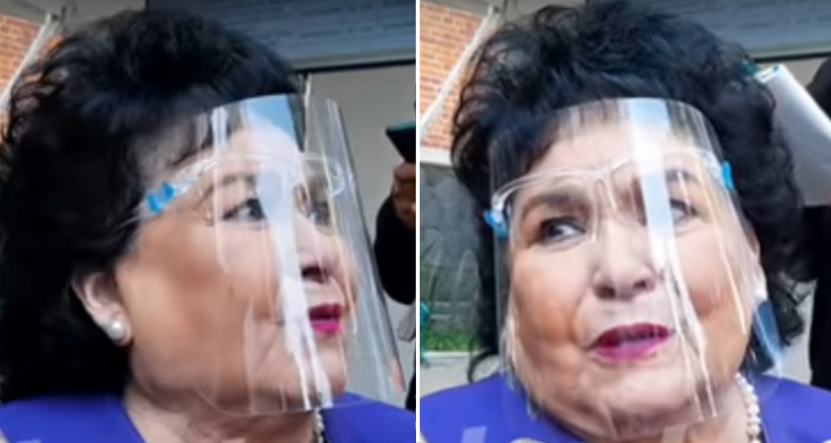 Carmen Salinas llora la muerte de Cepillín