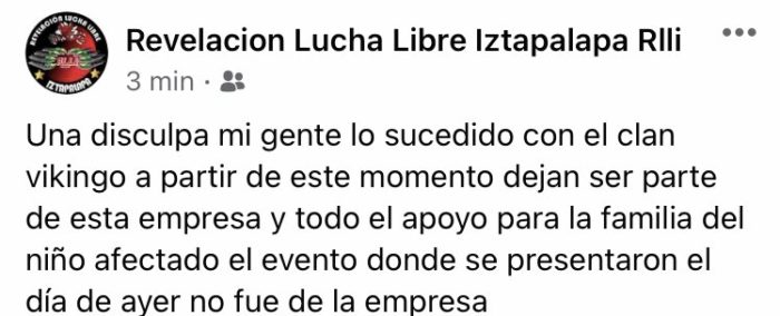 Revelación Lucha Libre Iztapalapa 