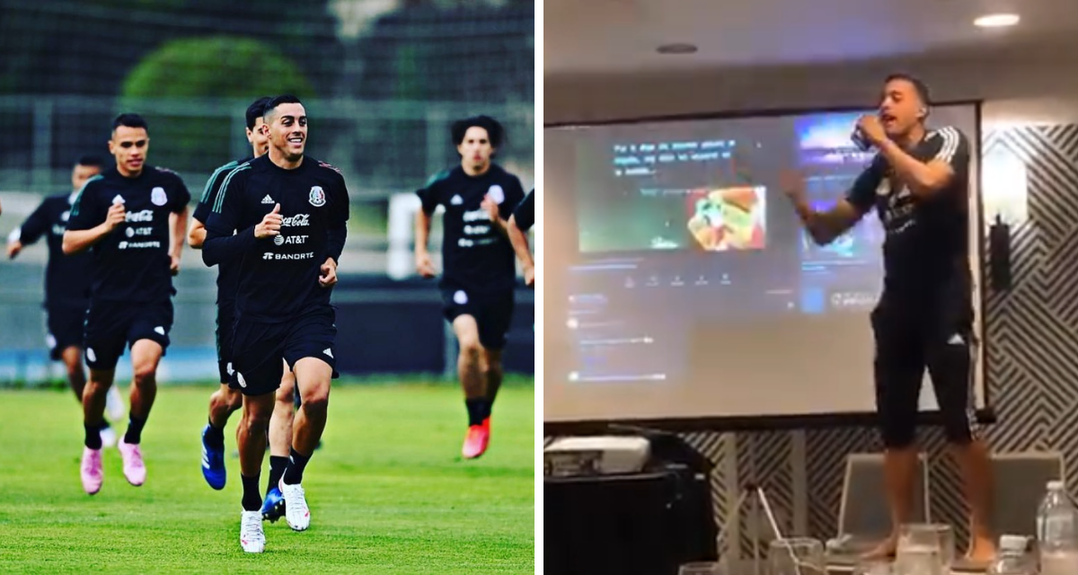 Funes Mori recién naturalizado ya canta “Borracho de Amor”